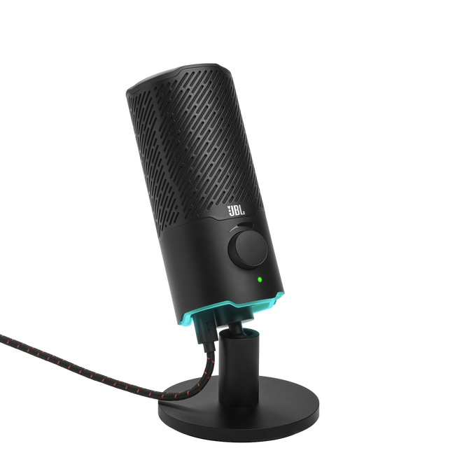JBL Quantum Stream | Dual pattern premium USB microphone for
